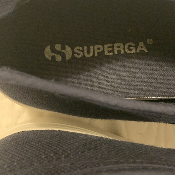 Superga Cori Classic Women’s Platform Navy Sneakers SZ 39/8 - Picture 7 of 9